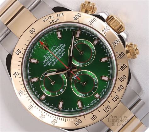 rolex daytona quadrante verde reperibilità